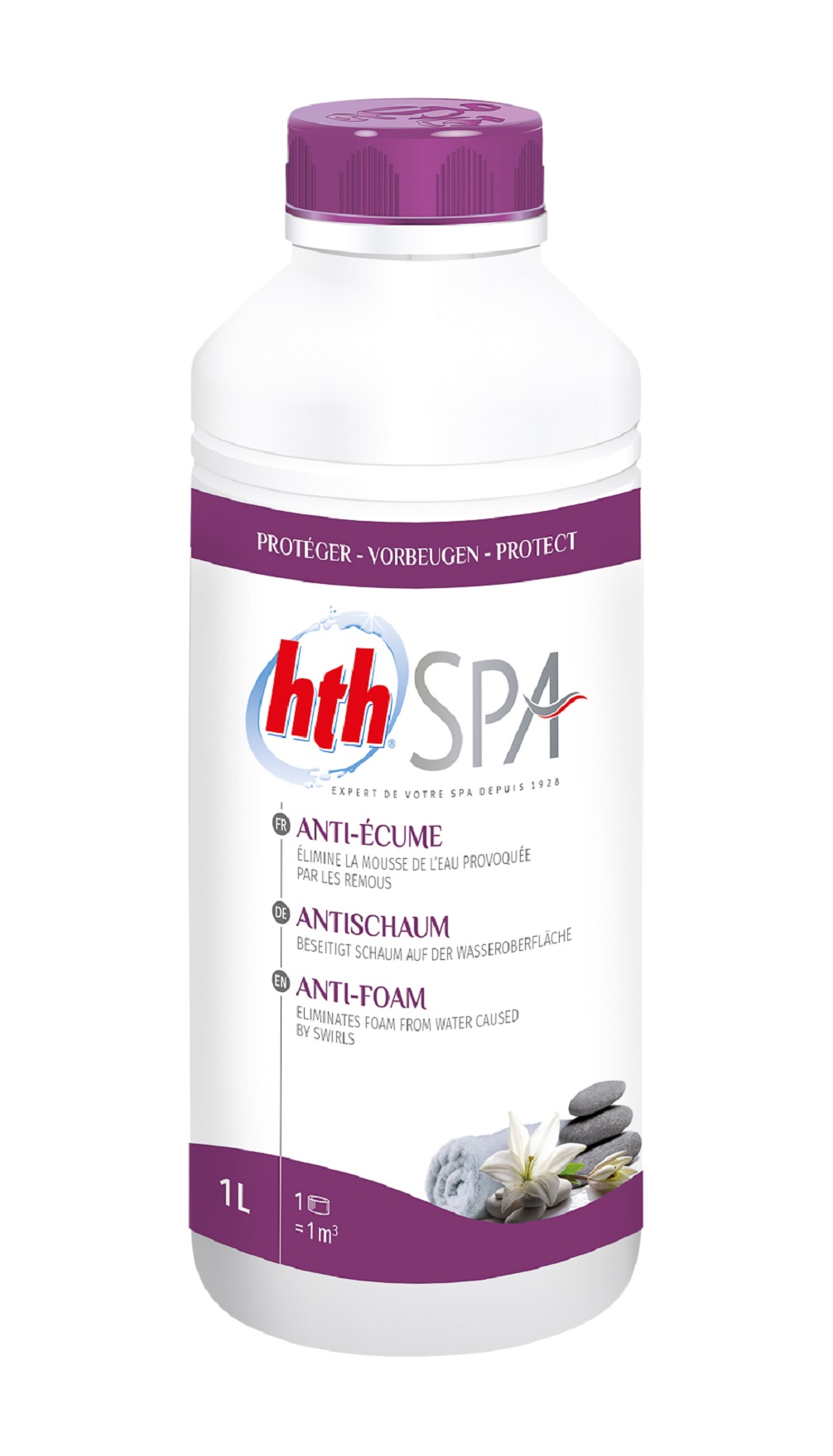 HTH Spa anti-foam liquid for your  outdoor SPA