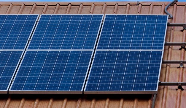 Solar Balkonsolar Ziegeldach Montage Set für 2  Module Dachmontage PV Modul Befestigung