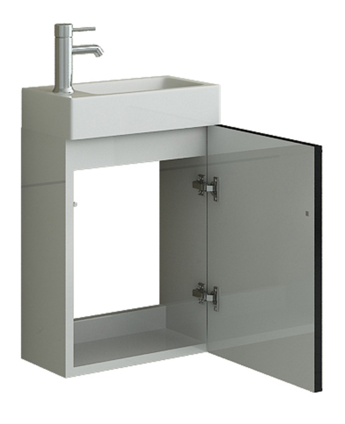 Toilet / Lavatory Set Aarau black