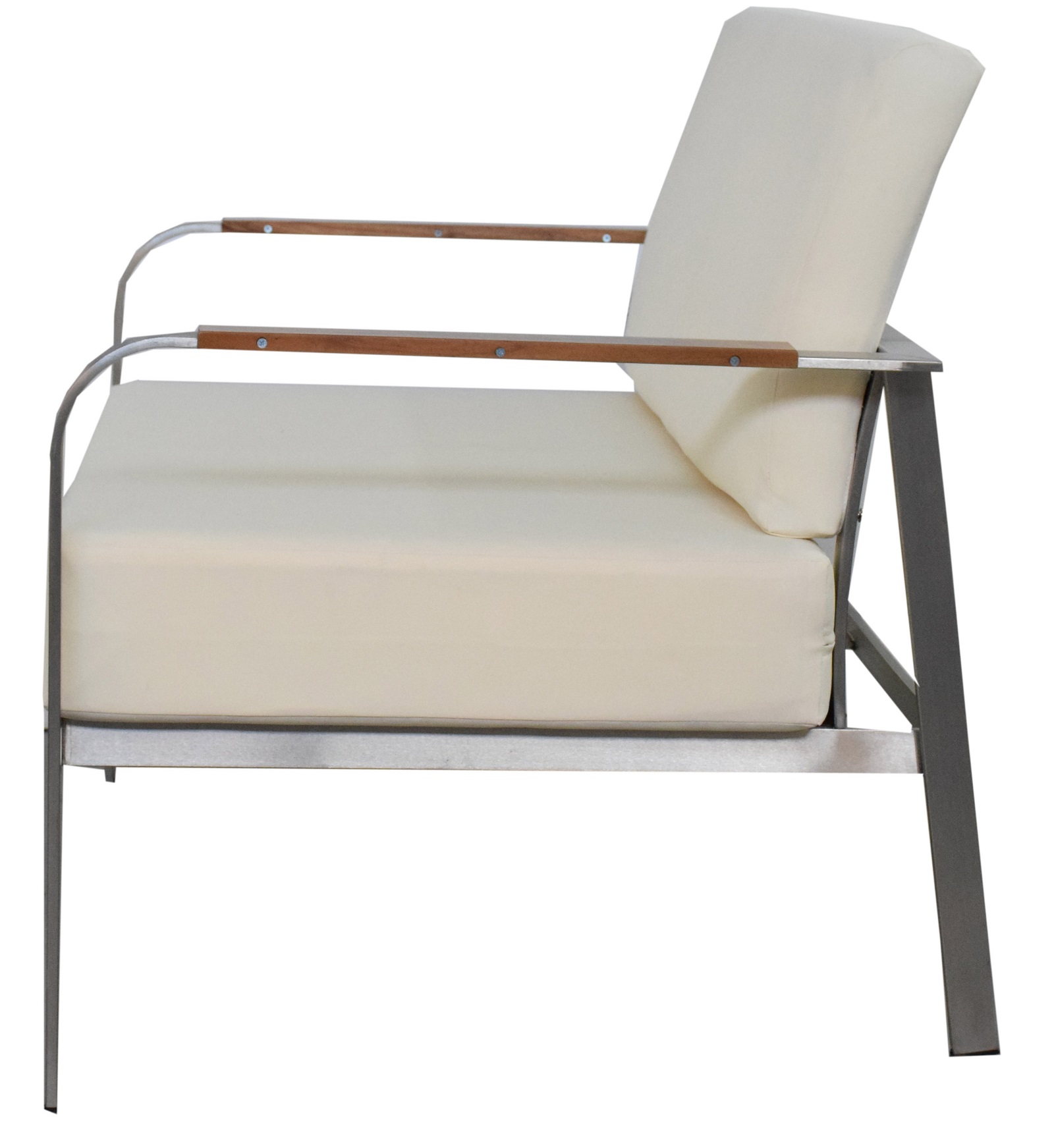 Gartenset Aphrodite, creme Edelstahl Gartenmoebel Gartenset Lounge Jet-Line Essgarnitur Gartenlounge