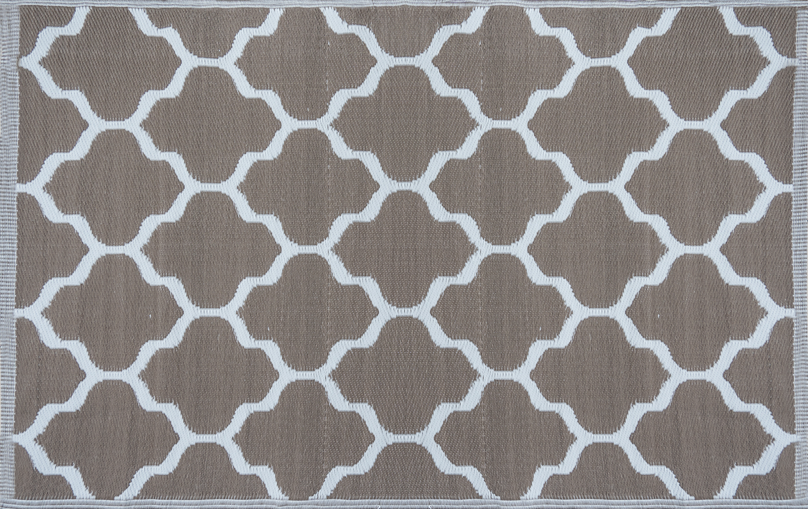 Garten Outdoor Teppich Kate 120x180cm braun von Jet-Line Terrasse Balkon