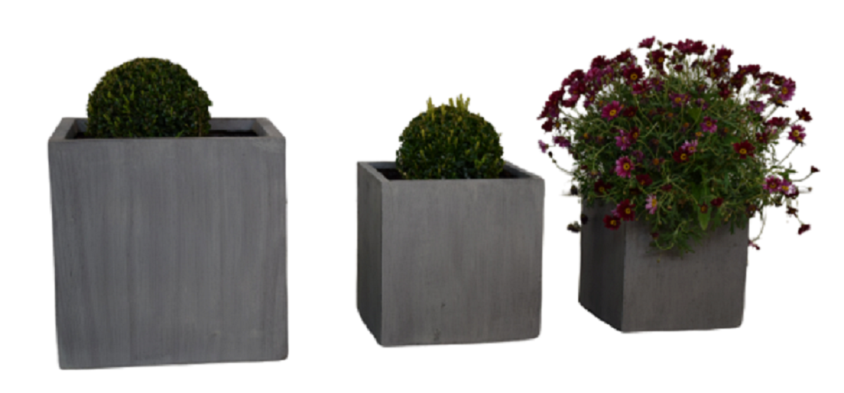 Flower Pot Set Themse 3x UV resistant