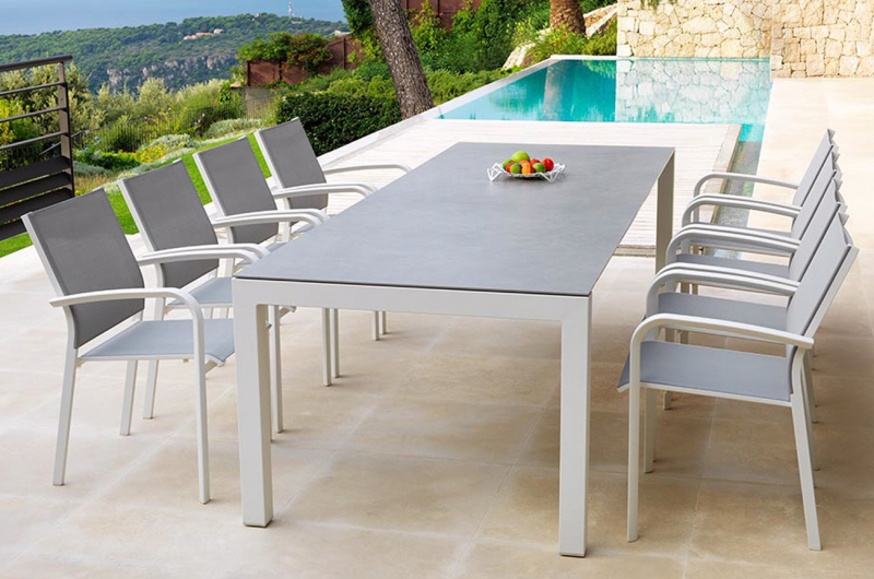 Table for Garden-Set "Hera", light-gray