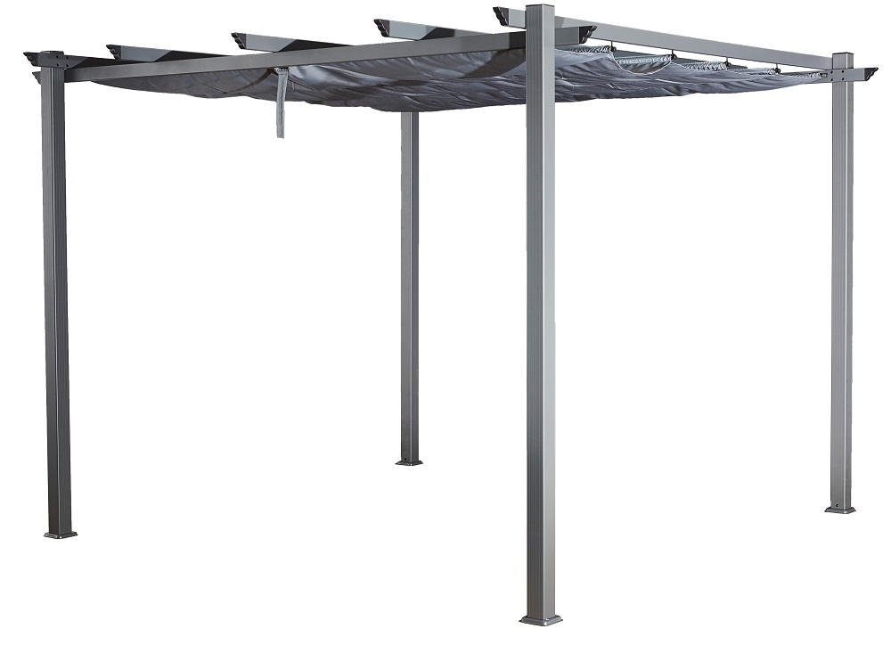 Jet-Line Pavillon Gazebo Luxor 3 x 4 m anthracite anthracite