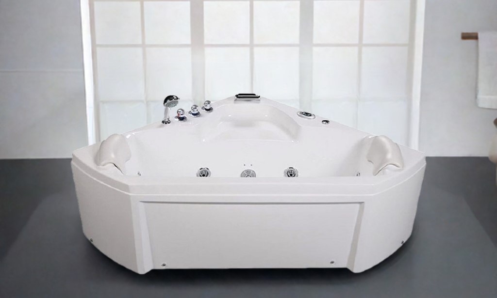 Whirlpool USTER weiss 138 x 138 cm