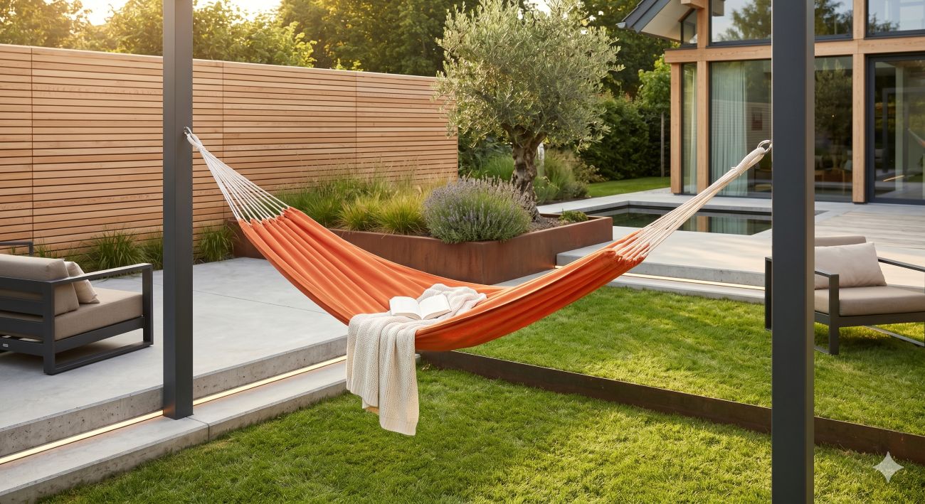 Hängematte Relax I ultraleicht Camping Garten Terrasse