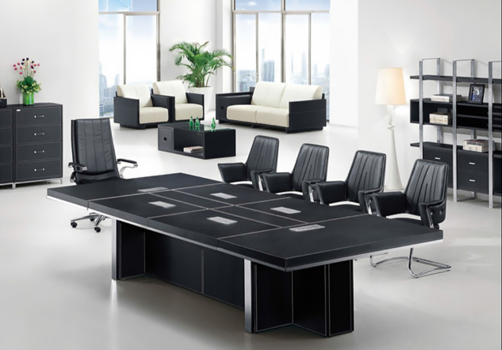 Conference-Table "Dallas", black