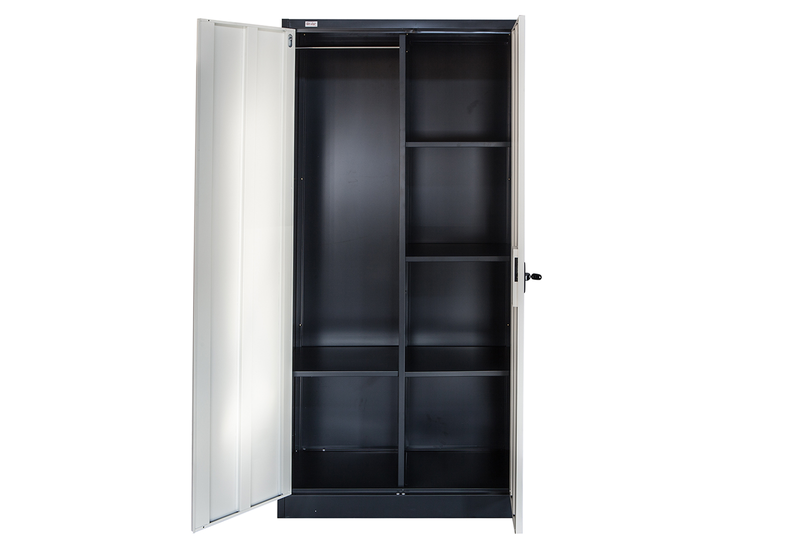 Steel Office-Cabinet "Omsk", anthracite/white