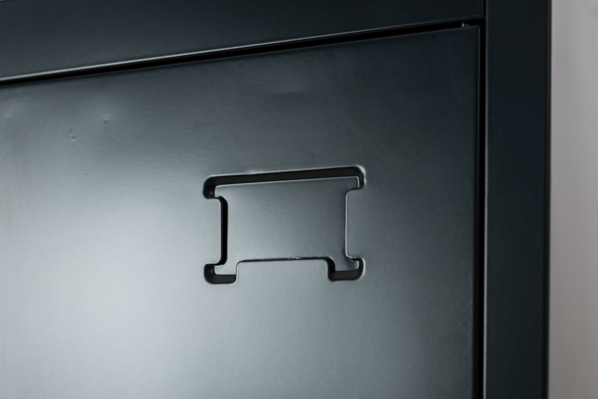 Steel Office-Cabinet ODESSA anthracite/dark-gray locker