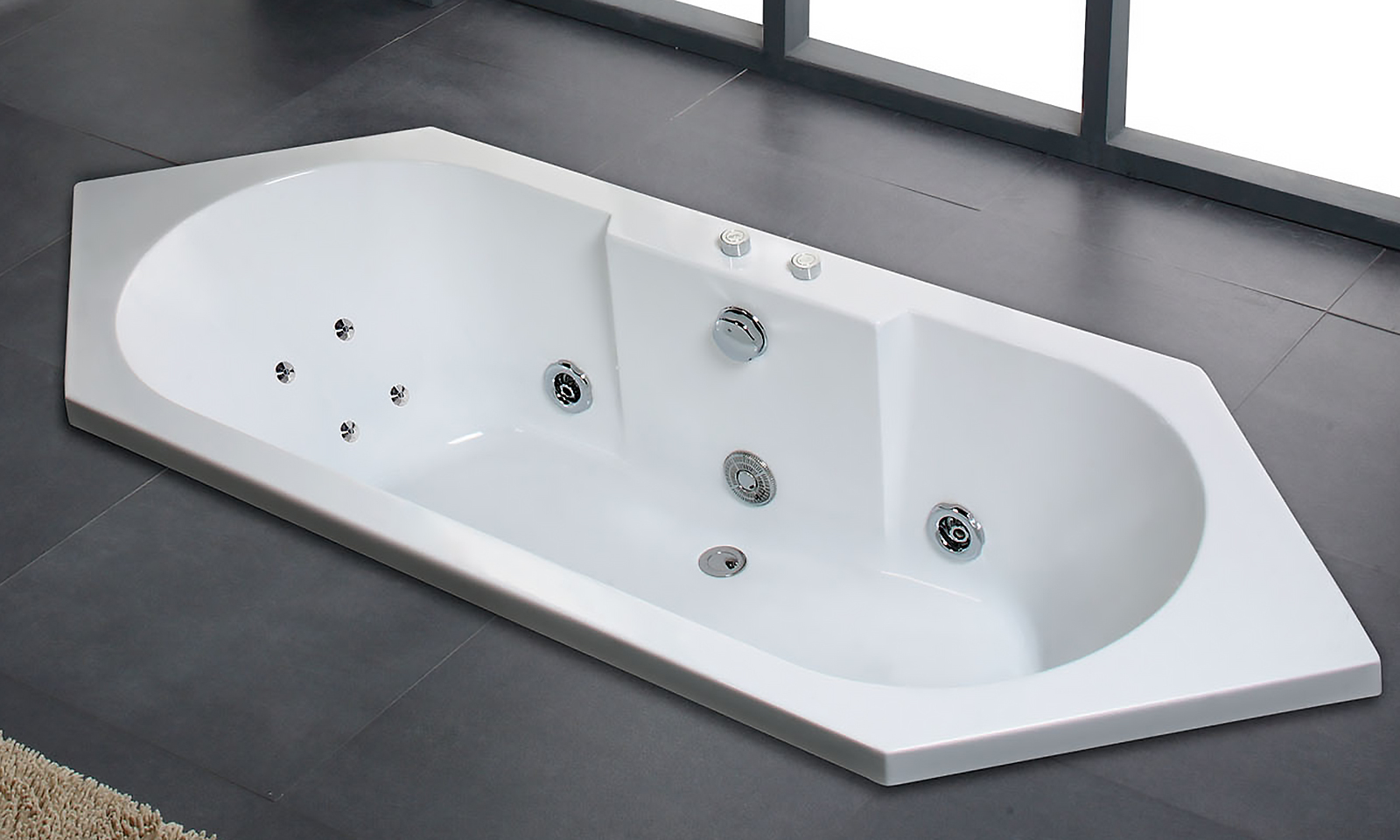 Whirlpool VILLA MEDICI 209x80.5 cm weiß