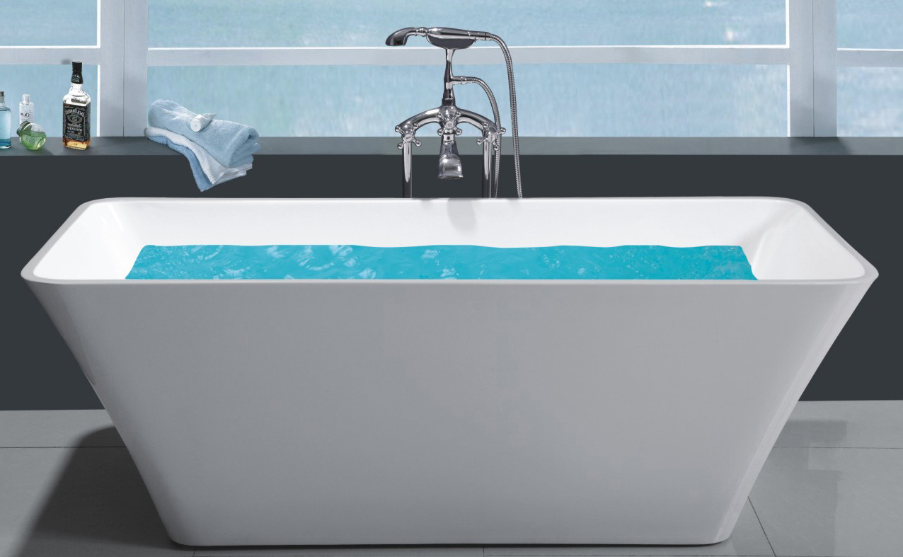 Badewanne BAAR weiss 170 x 75 cm