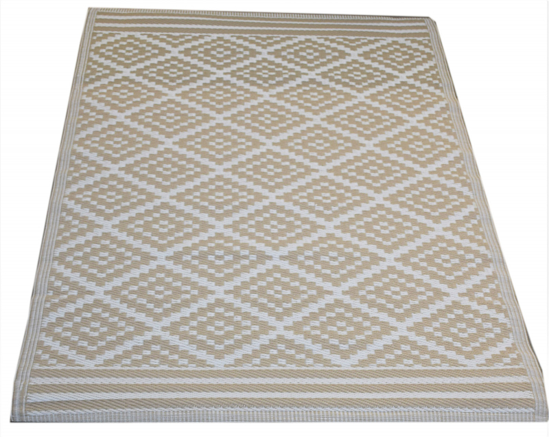 Synthetic Rug JOSEFINE 120x180cm brown