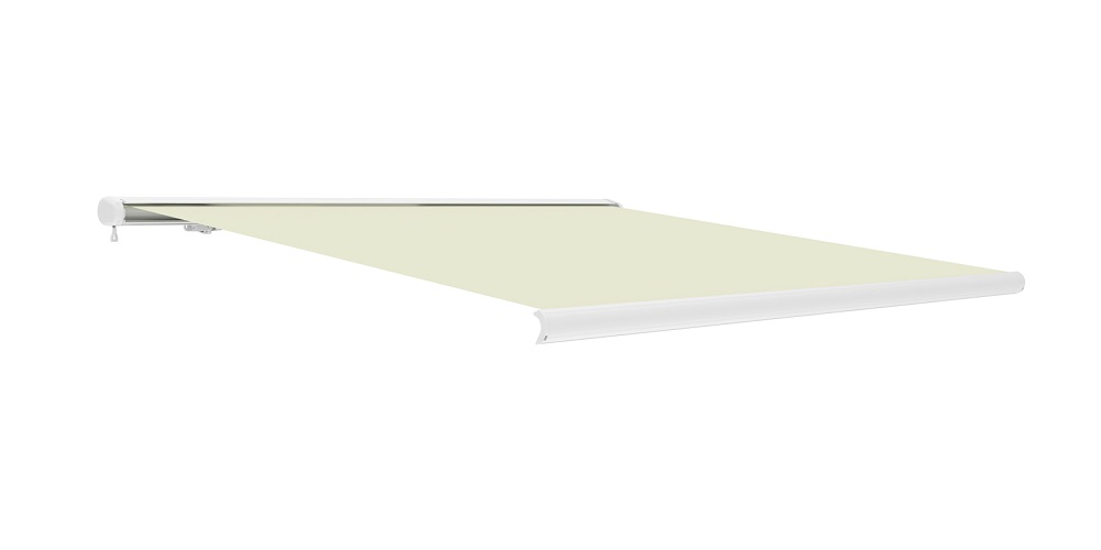 Elektrische Markise Vollkassettenmarkise SUNSHADE beige 5 x 3 m Kasettenmarkise