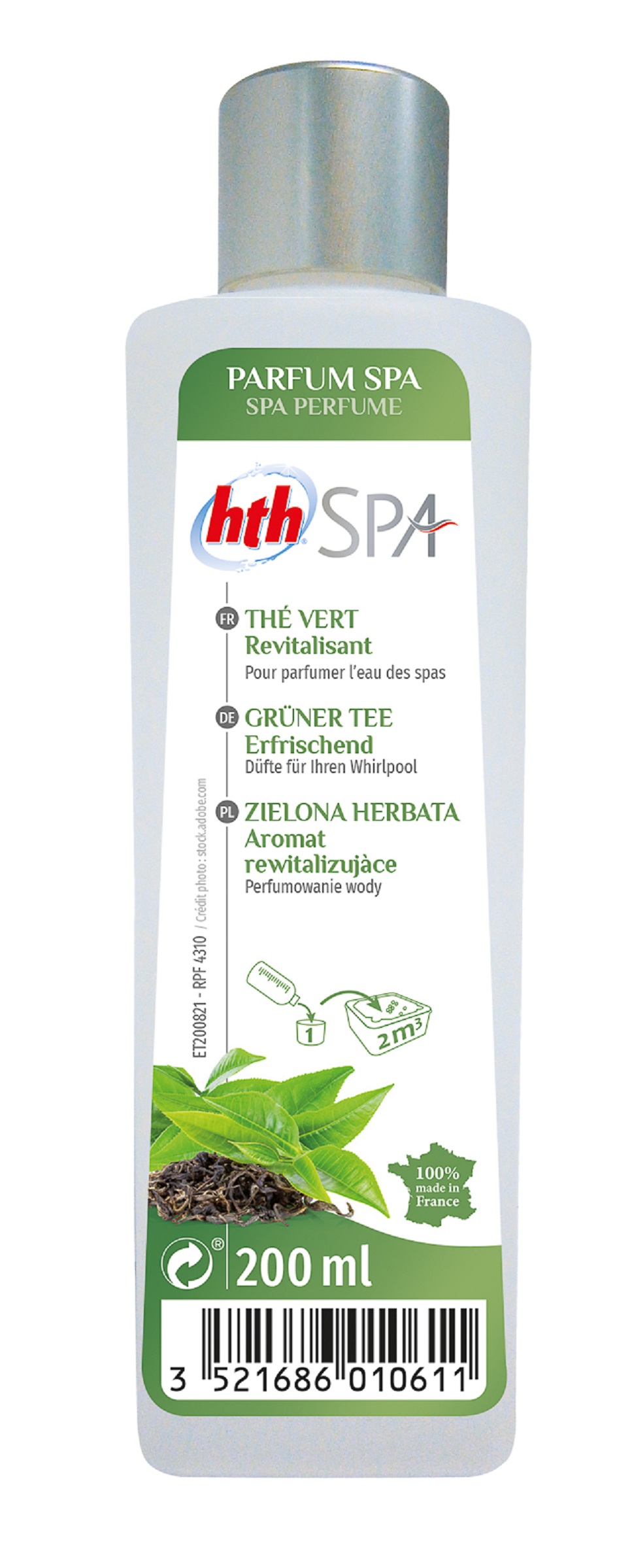 HTH Spa scent Green Tea for your Outdoor-Spa