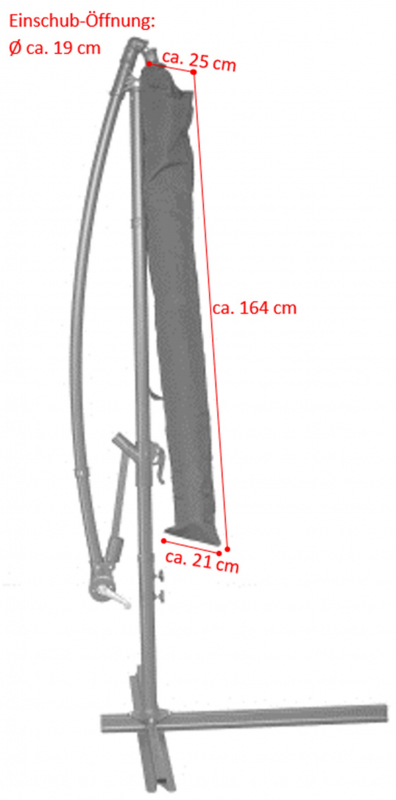 Schirmabdeckung Pamplona navi