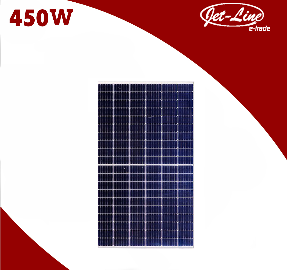 Solar Modul 450 W silver frame