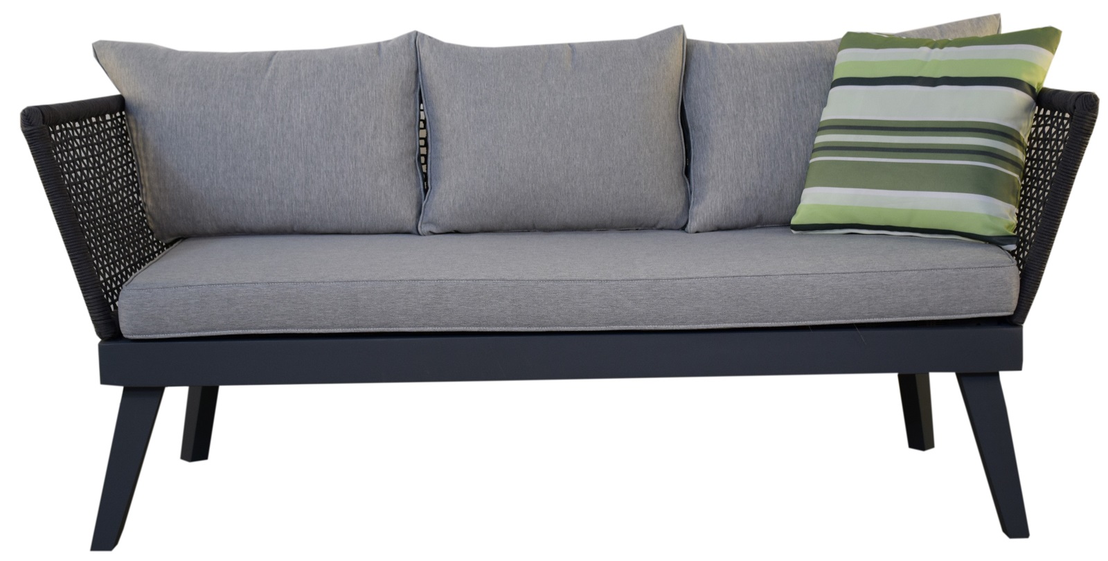 Jet-Line Outdoor Lounge Sofa "Cuba", anthracite