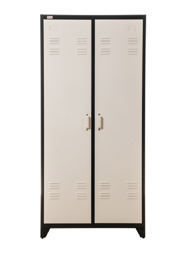 Steel Office-Cabinet ODESSA anthracite/dark-gray-white locker